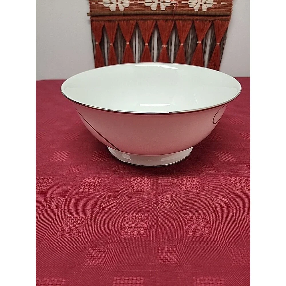 Kate Spade NewYork By Lenox Belle Boulevard Footed Serving Bowl 8.75